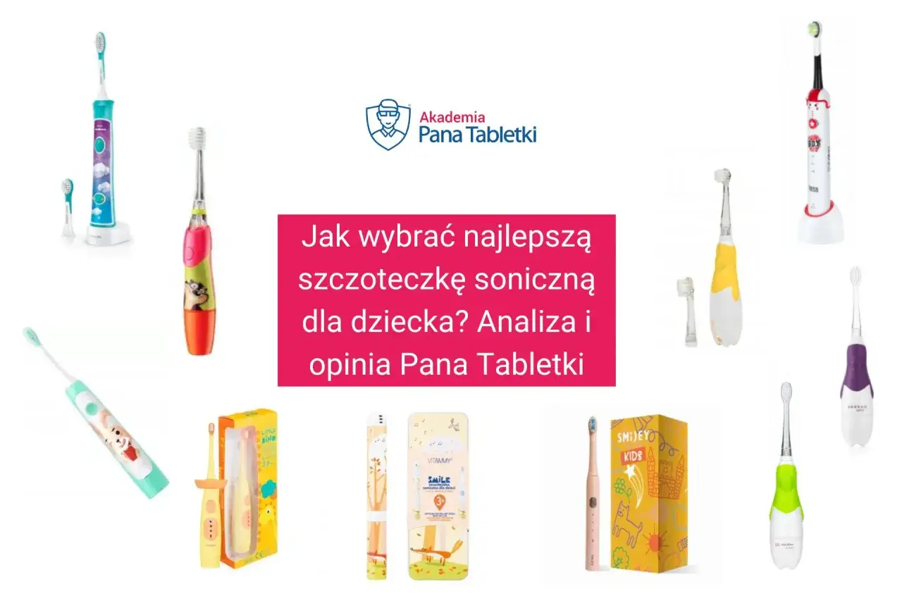 Ranking szczoteczek sonicznych dla dzieci. Kolorowe modele z bajkowymi motywami i akcesoriami.