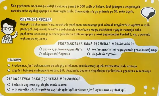 Objawy raka pęcherza moczowego - kiedy zgłosić się do lekarza?